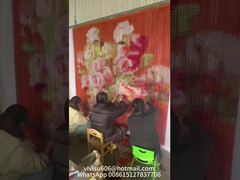 تماشا کنید: پرده درب زنجیری فلزی با ابعاد 35x83 اینچ، نمایشگاه