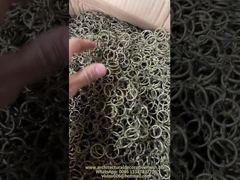 ببینید چرا پرده های مش حلقه ای مسی را انتخاب کنید پارچه داخلی 10 میلی متری