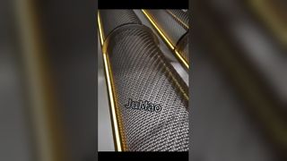 راه حل های صفحه نمایش فلزی سفارشی مش معماری بنفش