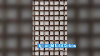 ویدئویی که جزئیات مش بافته فلزی را نشان می دهد