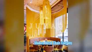 پرده های زنجیره ای فلزی سفارشی برای معماری مدرن