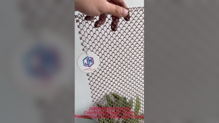 پرده‌های فلزی رنگارنگ پرده‌های مشبک فلزی پرده‌های فلزی تزئینی شخصی، لوکس سبک