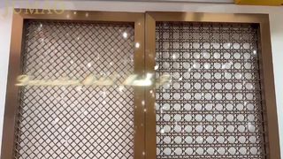 فیلم تصویربرداری واقعی از مش تزئینی فلزی