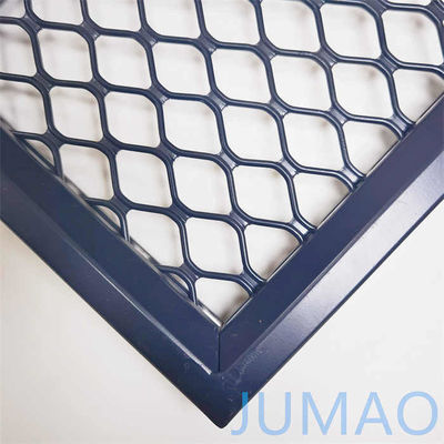 SUS304 آرائشی سیم میش پنل فلزی صفحه فولاد 1.5mm