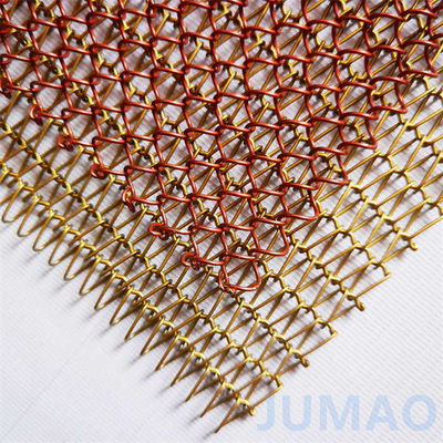 پرده هاي فلزي سوراخ الماس به رنگ سياه براي جدا کننده فضاي باشگاه 1.2mm