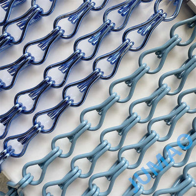 پرده های زنجیره ای فلزی راه حل نهایی برای طراحی فضا