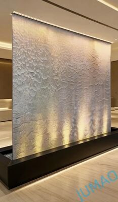 پرده آبشار فولاد ضد زنگ با دوام برای افزایش آب در سیستم های زیست محیطی طراحی شده است