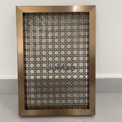 توری فلزی تزئینی با شفافیت 20 تا 80 درصد ساخته شده از SS 304 316 و 316L مناسب برای دکوراسیون سقف و پنل های دیواری