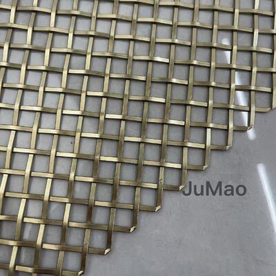 توری فلزی معماری طراحی شده برای نمای ساختمان، سایبان، بالستر و پارتیشن های داخلی تزئینی