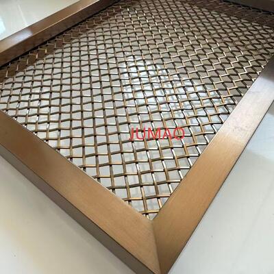 Cabinet Decorative Inlay Panel  Wire Mesh Room Divider Decorative Curtain Screen